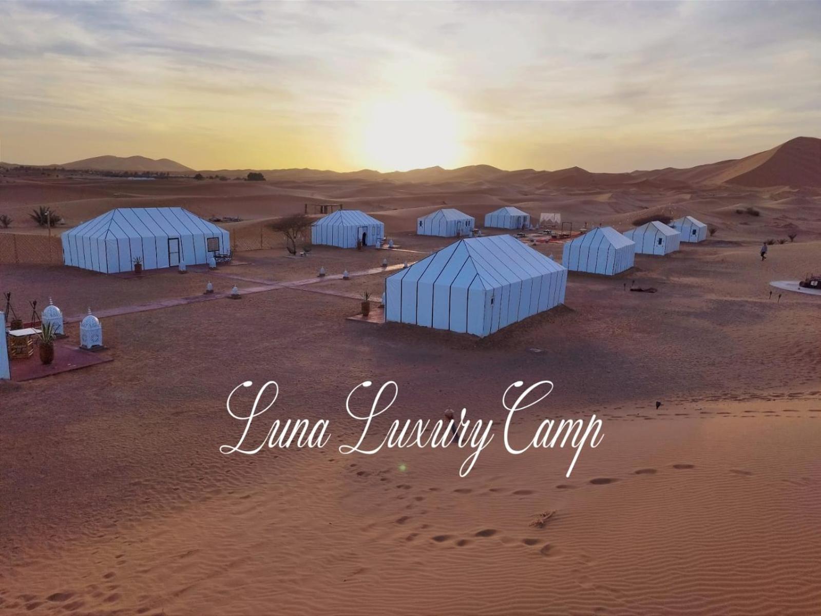 Luna Luxury Camp Otel Merzouga Dış mekan fotoğraf