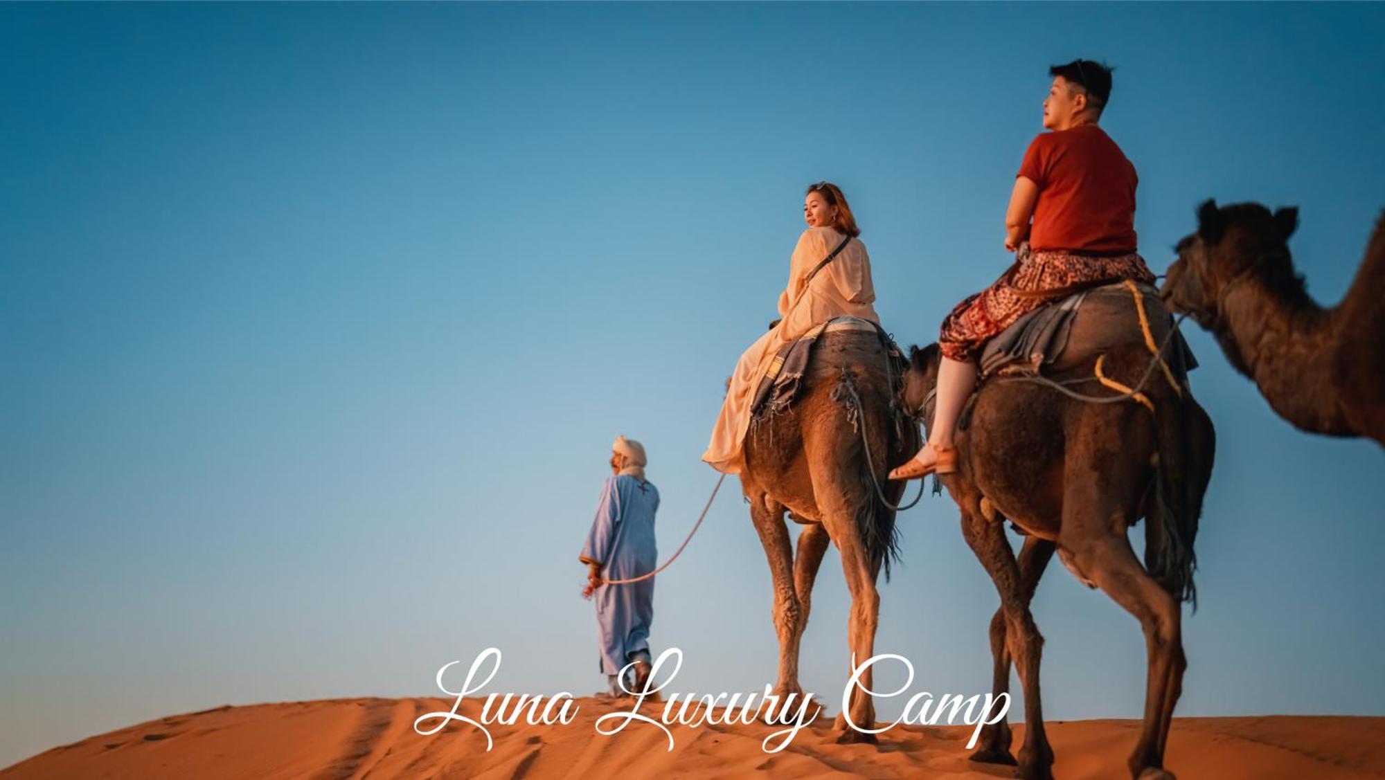 Luna Luxury Camp Otel Merzouga Dış mekan fotoğraf