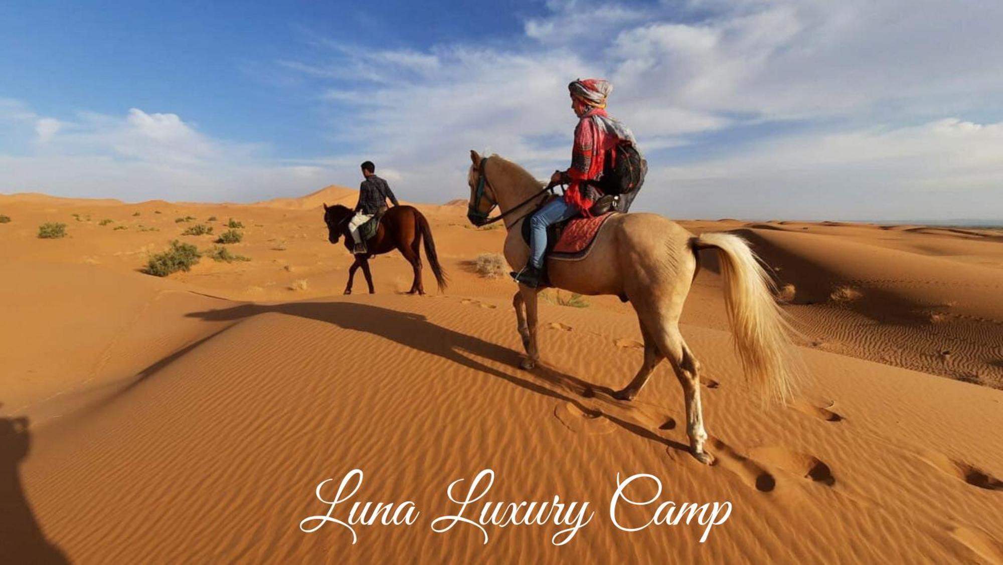 Luna Luxury Camp Otel Merzouga Dış mekan fotoğraf